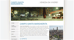 Desktop Screenshot of camposantamargherita.com